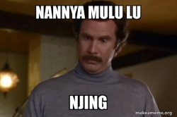 Ron Burgundy I am not even mad or That's amazing (Anchorman)