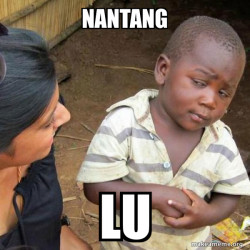 Skeptical Third World Kid