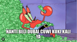 Mr Krabs Money