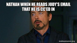 Tony Stark Eye Roll