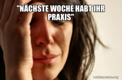 First World Problems