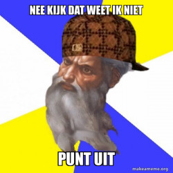 Scumbag Advice God