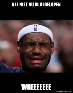 Lebron Crying