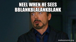 Tony Stark Eye Roll