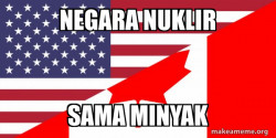 Negara minyak sama nuklir