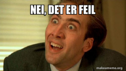 Sarcastic Nicholas Cage