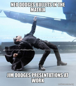 Matrix Dodge Bullet