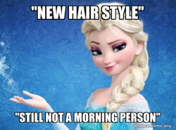 My face when I show Louis my new hair style 