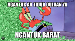 Mr Krabs Money