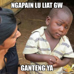 Skeptical Third World Kid