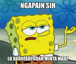Tough SpongeBob