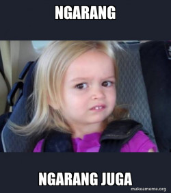 Pelit amat jadi orang