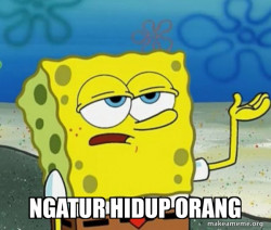 Tough SpongeBob