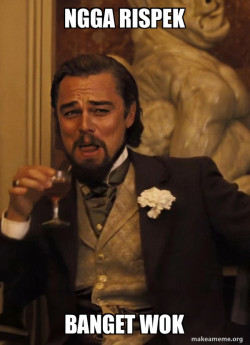 Leonardo DiCaprio Laughing Django