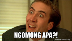 Sarcastic Nicholas Cage