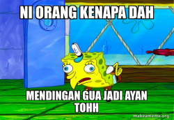 Mocking SpongeBob