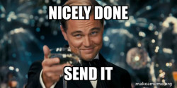 Great Gatsby Reaction - Leonardo DiCaprio Toast
