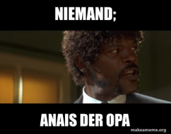 Samuel L Jackson from Pulp Fiction