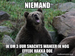 Sarcastic Bear