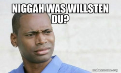 Confused Black Man