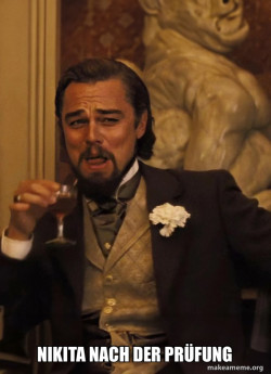 Leonardo DiCaprio Laughing Django