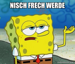 Tough SpongeBob