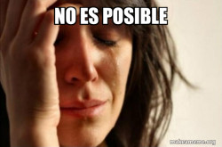 First World Problems