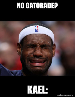 Lebron Crying