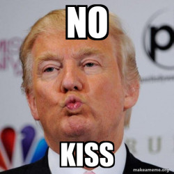 Donald Trump Kissing