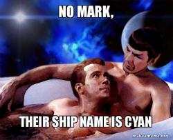 Spock and Kirk