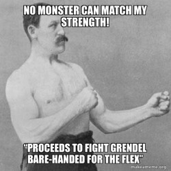 Overly Manly Man