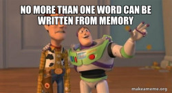 Buzz and Woody (Toy Story) Meme