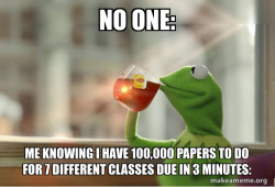 Kermit Drinking Tea