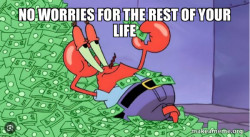 Mr Krabs Money