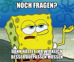 Tough SpongeBob
