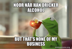 Kermit Drinking Tea