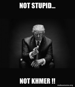 Trump Sitting In Chair 