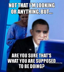 Redditor Obama's Wife