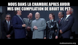 Dr Evil and Henchmen laughing - and then they said