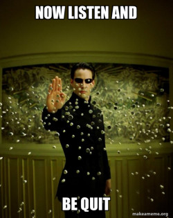 Neo Stopping Bullets
