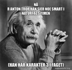 Serious Albert Einstein