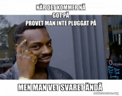 Roll Safe Black Guy Pointing at His Head 