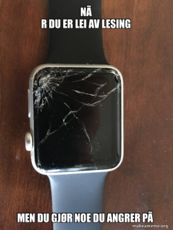 Broken Apple Watch