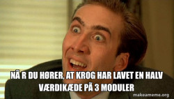 Sarcastic Nicholas Cage