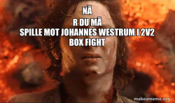 Frodo it's over it's done