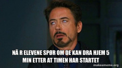 Tony Stark Eye Roll