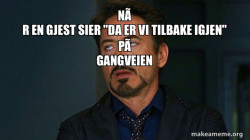 Tony Stark Eye Roll