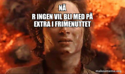 Frodo it's over it's done