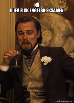 Leonardo DiCaprio Laughing Django