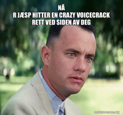 Forrest Gump just like that
